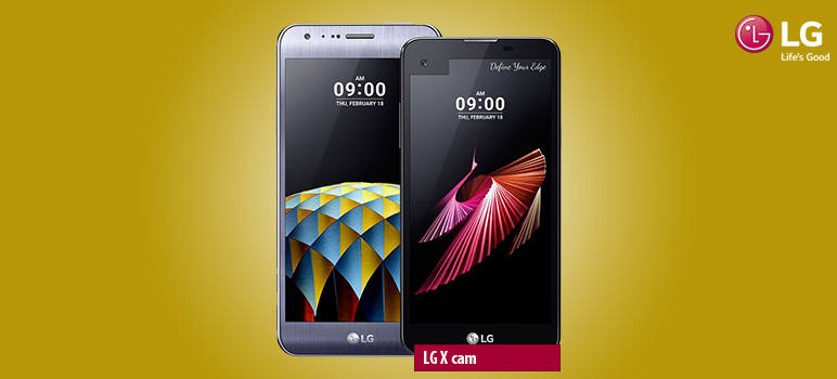LG X cam » Android smartphone » Aparitie 2016 » Features 3G, 5.2″ IPS LCD capacitive touchscreen, 13 MP + 5 MP camera, Wi-Fi, GPS, Bluetooth.