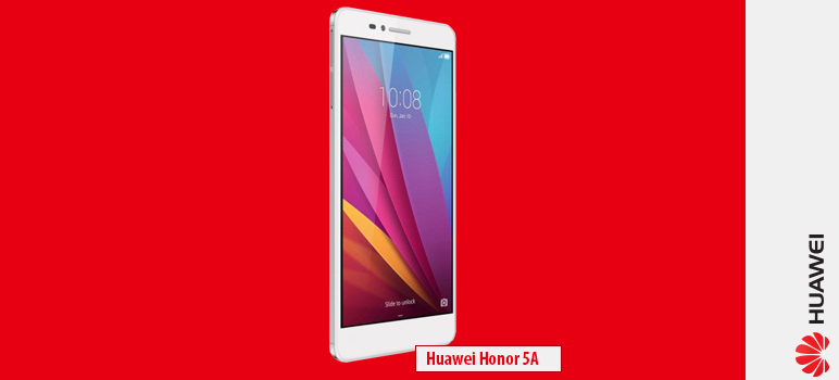Huawei Honor 5A »» Android smartphone » Aparitie 2016 » Display 5.5″ IPS LCD capacitive touchscreen, 13 MP camera, Wi-Fi, GPS, Bluetooth.