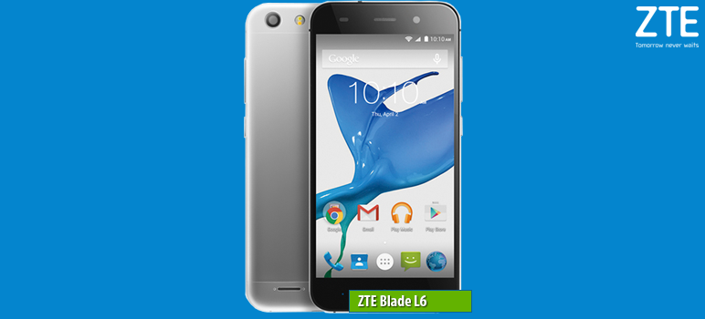 ZTE Blade L6 »» Android smartphone » Aparitie 2016 » 3G, 5.0″ IPS LCD capacitive touchscreen, 13 MP camera, Wi-Fi, GPS, Bluetooth.