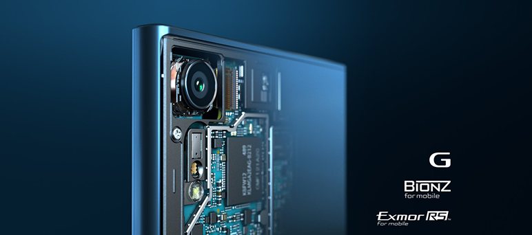  Sony Xperia XZ are o camera principala de 23 de megapixeli cu senzor Exmor RS, lentile f/2.0, autofocus de tip hybrid si evident flash Led si stabilizator de imagine