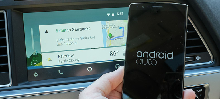Android Auto poate rula acum direct de pe telefon sub forma de aplicatie