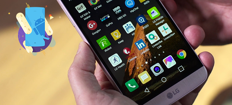 Lg bate Samsung la Android Nougat: prima actualizare Nougat apare la telefoanele G5