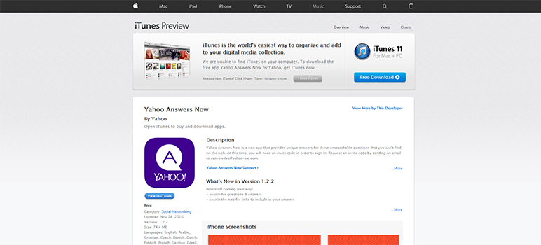 Yahoo Answers ajunge in iOS cu o noua aplicatie