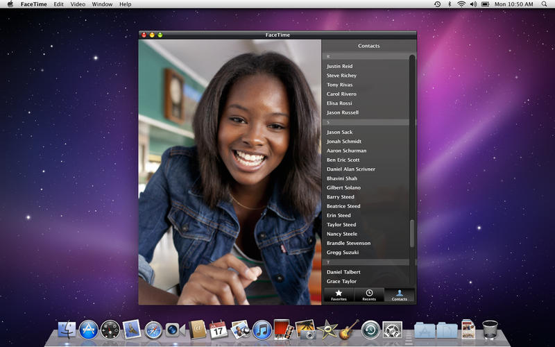 FaceTime pe Mac