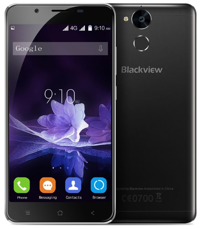 Blackview P2 Lite smartphone cu 3GB memorie RAM si baterie de 6000 mAh