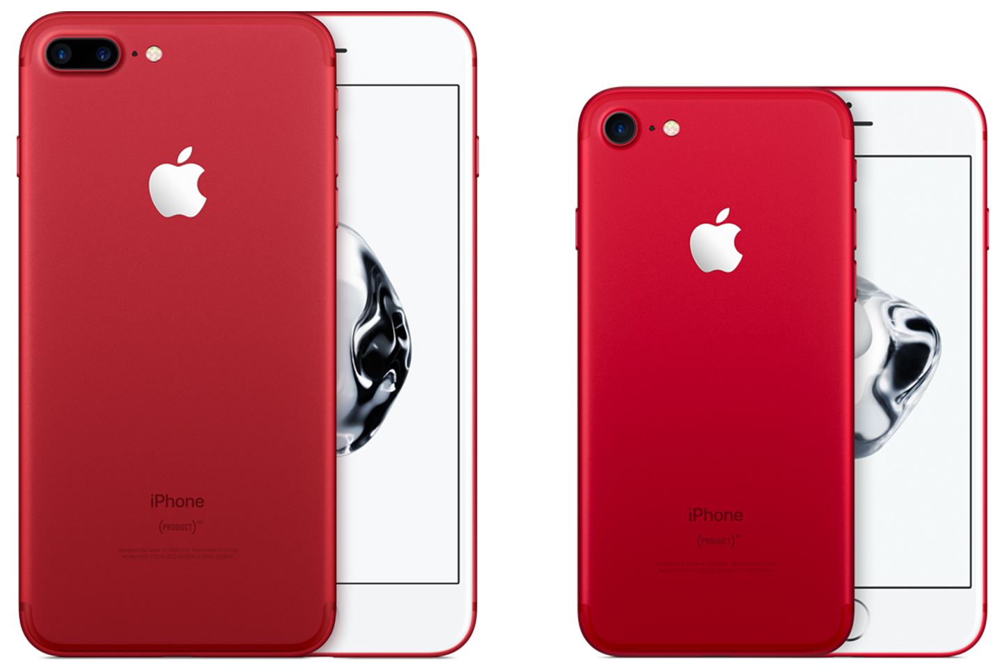iPhone 7 si Plus rosu