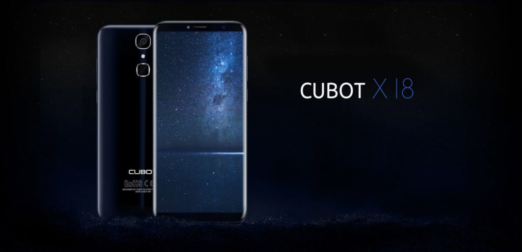 Cubot X18 smartphone cu ecran de 5.7 inch si raport 18:9