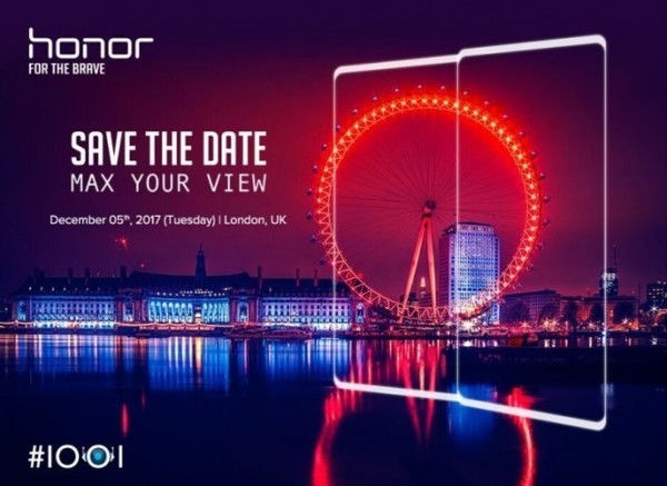 Huawei Honor V10 ar urma sa fie lansat pe 5 decembrie