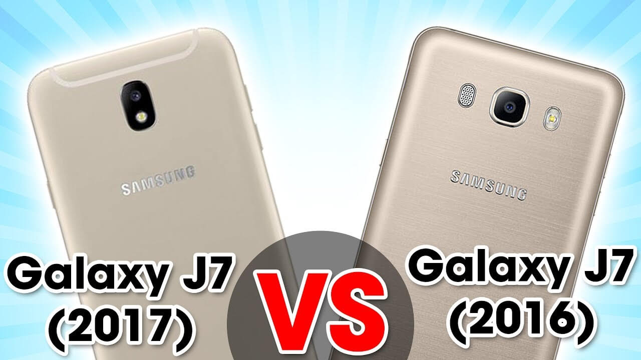 Samsung Galaxy J7 2016 vs Samsung Galaxy J7 2017