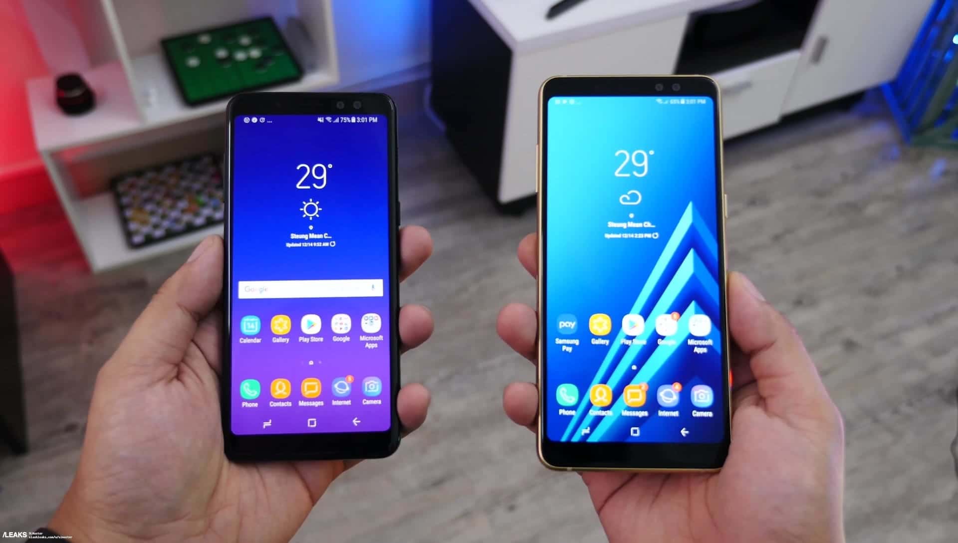 Seria A8 Galaxy Galaxy A8 2018 si Galaxy A8 Plus 2018