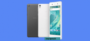Sony Xperia E5 »» Android smartphone » Aparitie 2016 » 3G, 5.0″ IPS capacitive touchscreen, 13 MP camera, Wi-Fi, GPS, Bluetooth.