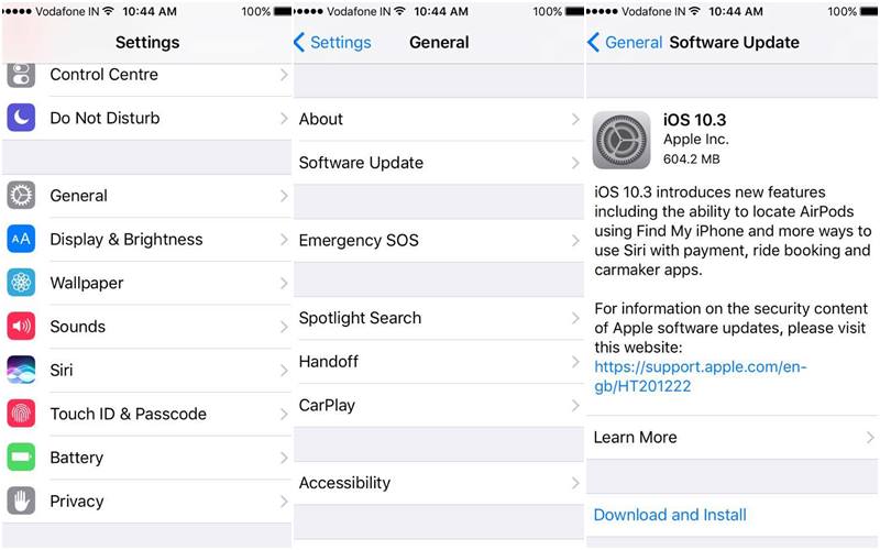 iOS 10.3 lansat oficial (3)