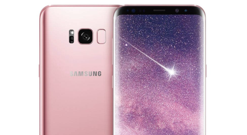 Samsung Galaxy S8 Pink Rose