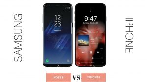 Samsung Galaxy Note 8 vs iPhone 8 (2)
