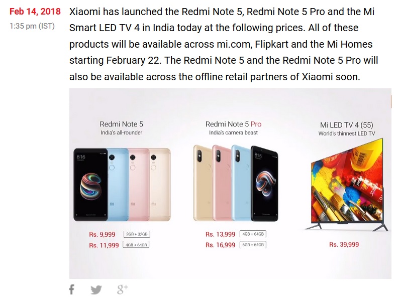 Xiaomi Redmi Note 5 review pret