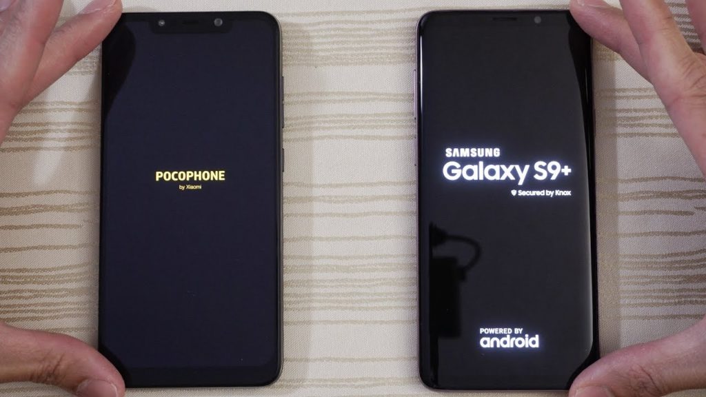 Xiaomi Pocophone F1 vs Samsung Galaxy S9